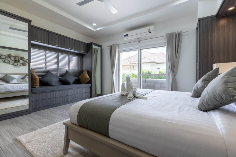 Bedroom 5, Modern 3 Bedroom Pool Villa MS24, Hua Hin