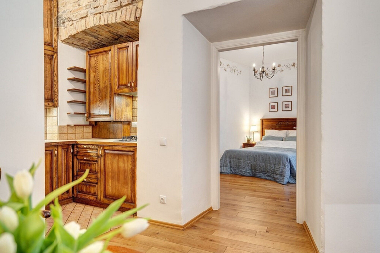 Bedroom 3, Old Town Saviciaus street Apartment, Vilniaus