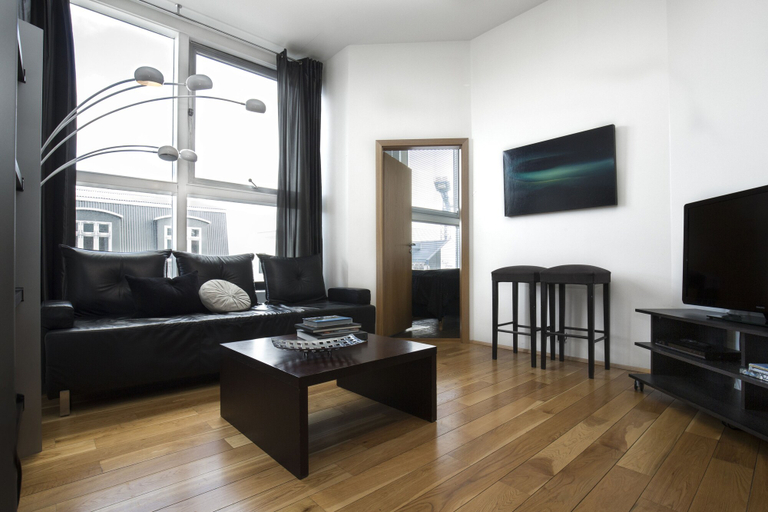 Bedroom 2, Máni Apartments, Reykjavík