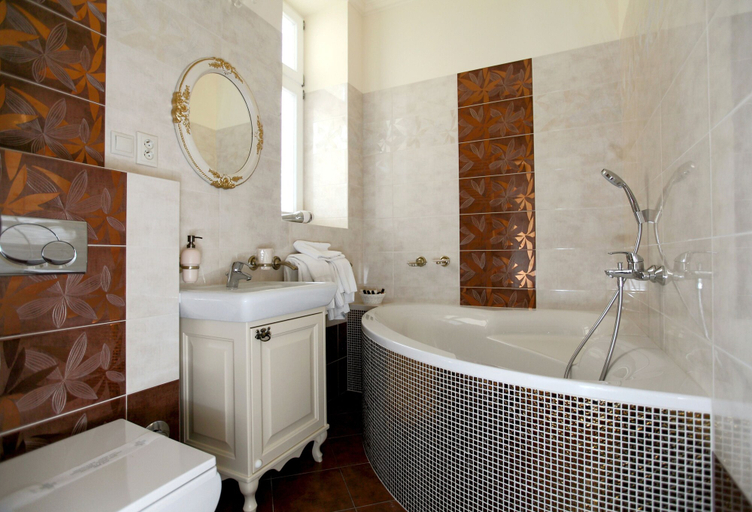 Bathroom 4, GOLDEN ROYAL Boutique hotel & Spa, Košice I