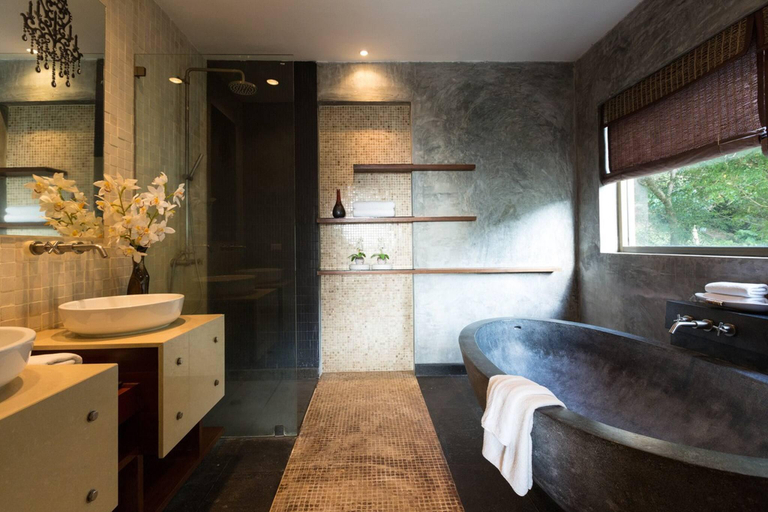 Bathroom, Relaxing Villa, Amazing View to Angthon Marine Park, Ko Samui