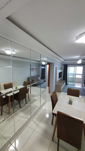 Food & Drinks 3, Apartamento Completo Guilhermina 82, São Vicente