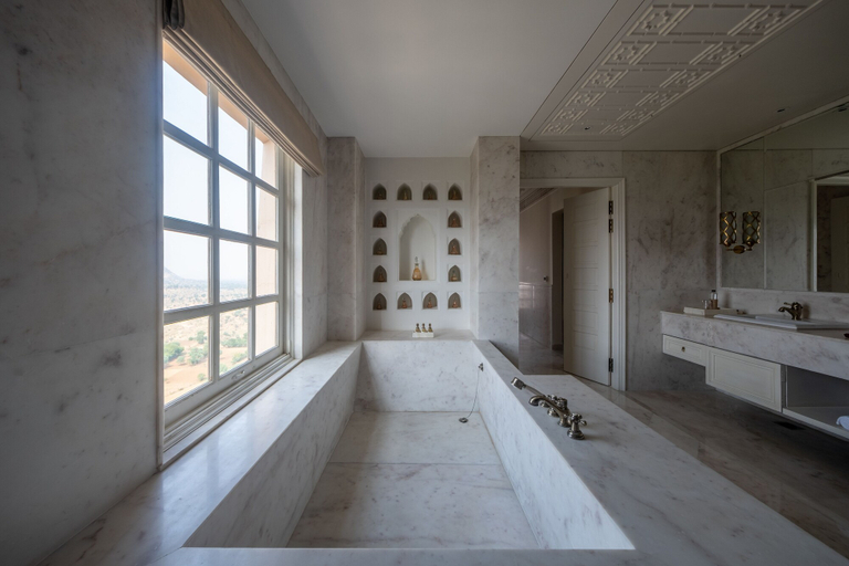 Bathroom 5, Alila Fort Bishangarh - A Hyatt brand, Jaipur