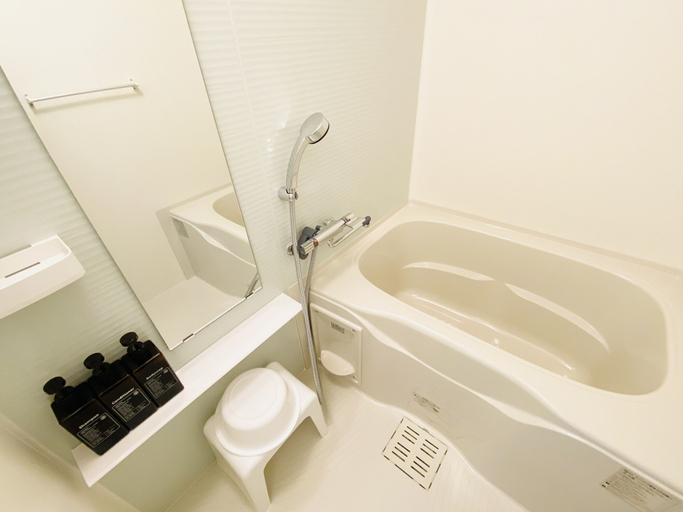 Bathroom 5, Flower Terrace Higashi Shinjuku, Shinjuku