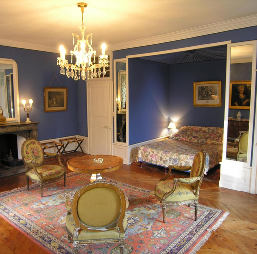 Bedroom 4, Château du Plessis - Anjou, Maine-et-Loire