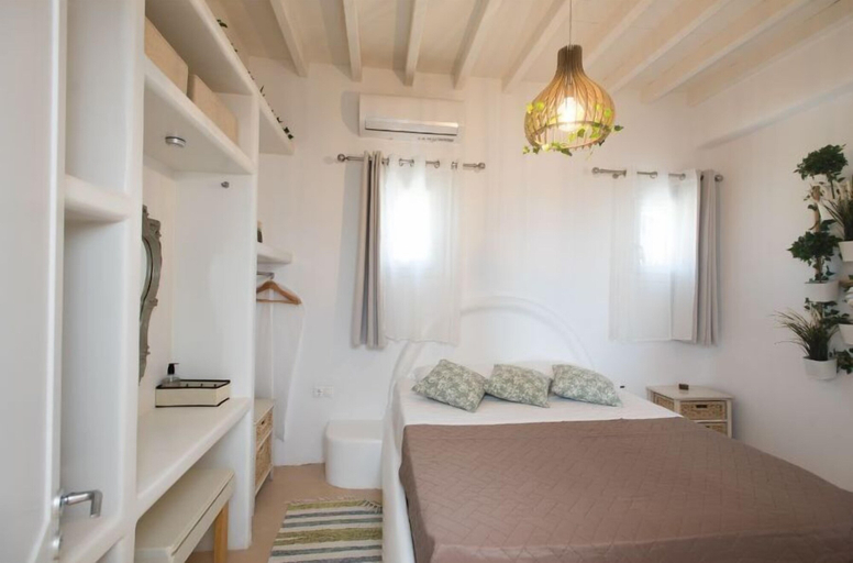 Bedroom 3, Evilia Mykonian Villa with Jaccuzi, South Aegean