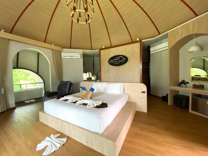 Bedroom 4, Binlha Raft Resort, Kanchanaburi, Sai Yok