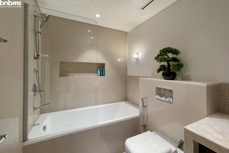 Bathroom, 1B-Boulevard Point-203 by Bnb homes, Dubai