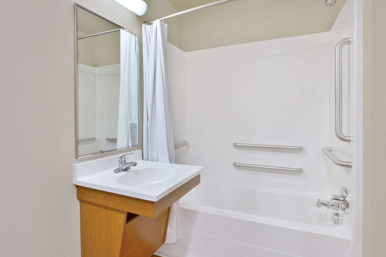 Bathroom 3, WoodSpring Suites Fort Wayne, Allen