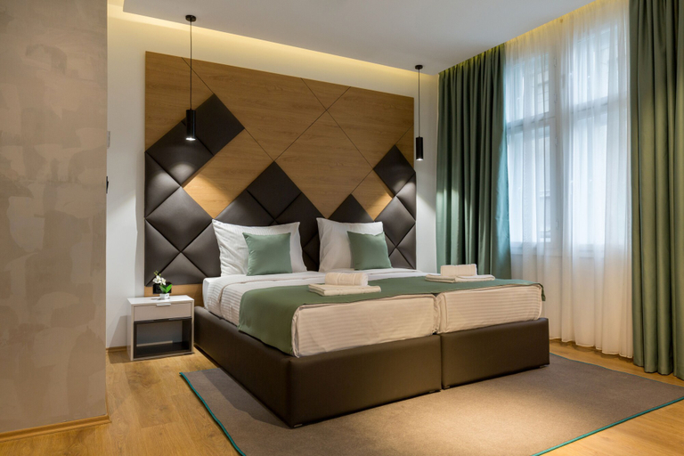 Bedroom 2, Hotel Capital, Belgrade