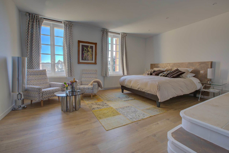 Bedroom 2, Chateau du Palanquey & SPA, Gironde