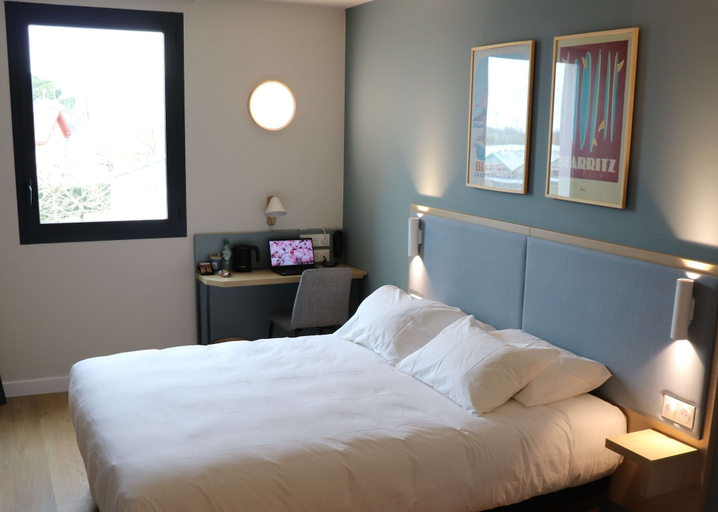 Bedroom 3, Kyriad Bordeaux Nord Sainte Eulalie, Gironde