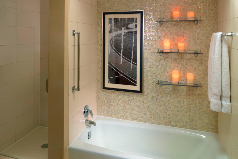 Bathroom 5, Atlanta Marriott Suites Midtown, Atlanta