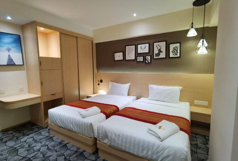 Bedroom 3, Hotel Damai Kuala Lumpur (formerly known as Hotel Aman Kuala Lumpur), Kuala Lumpur
