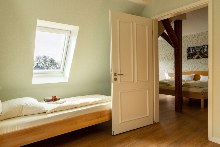 Bedroom 3, Hotel Alter Kreisbahnhof, Schleswig-Flensburg