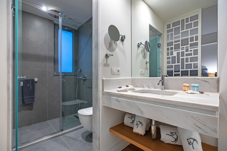 Bathroom 5, Glyfada Riviera Hotel, Attica