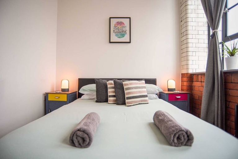 Bedroom 2, Unique Industrial Apartment, Bristol
