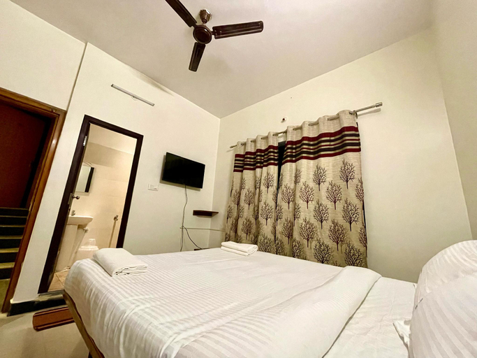 Bedroom, Ashray Residency, Mysore