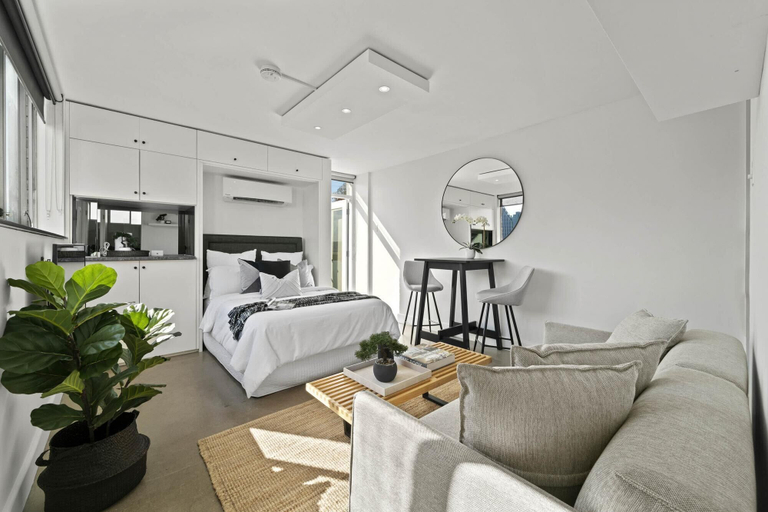 Bedroom 4, Modern Potts Point Studio, Sydney