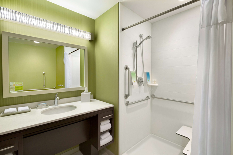 Bathroom 4, Home2 Suites by Hilton Cincinnati Liberty Township, Butler