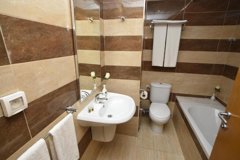 Bathroom 4, Downtown Tunis Hotel, Bab Bhar