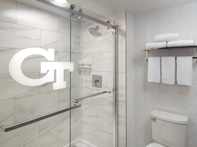 Bathroom 4, Georgia Tech Hotel and Conference Center, Atlanta
