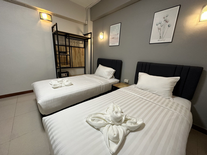 Bedroom 3, Golden Nest Hotel - Suvarnabhumi, Lat Krabang