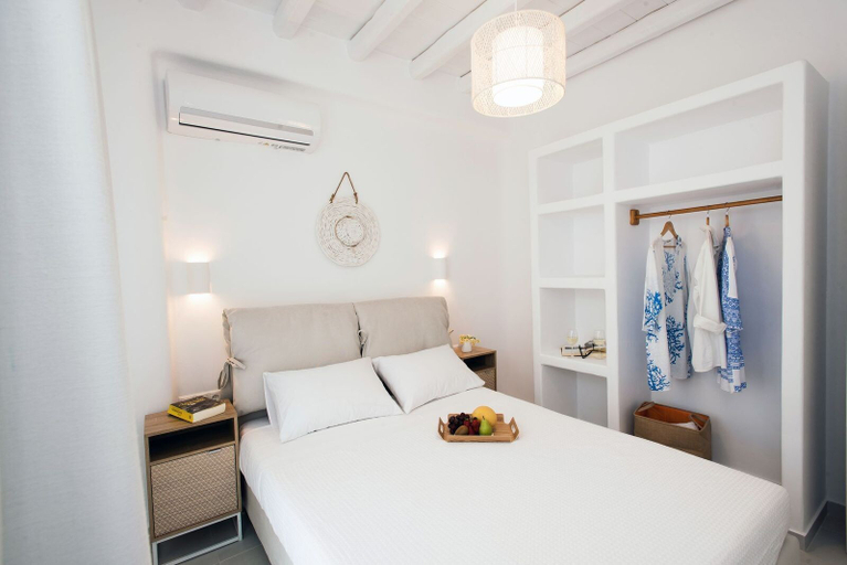 Bedroom 3, Desire Mykonos Apartments, South Aegean