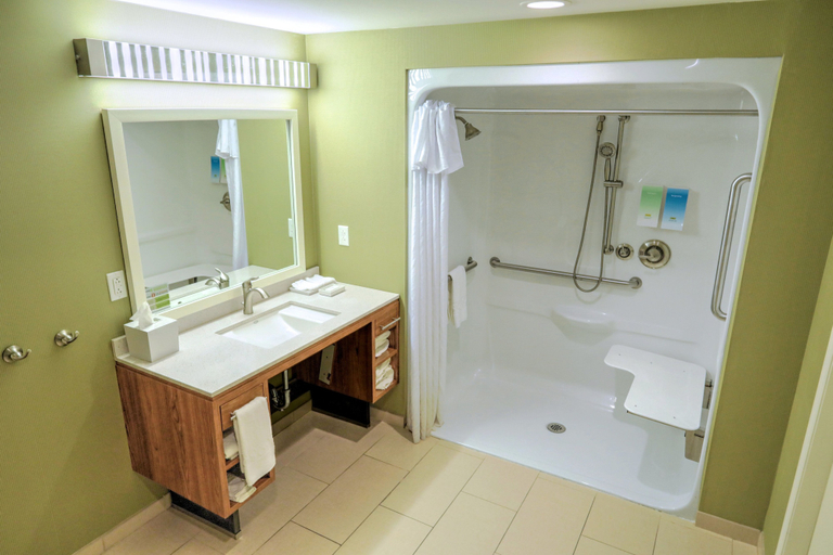 Bathroom 4, Home2 Suites by Hilton Erie, PA, Erie