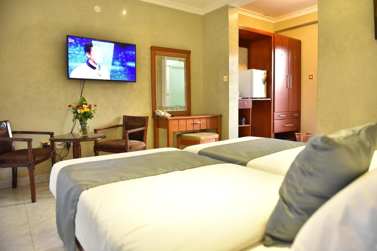 Bedroom 3, Interservice Hotel, Kampala