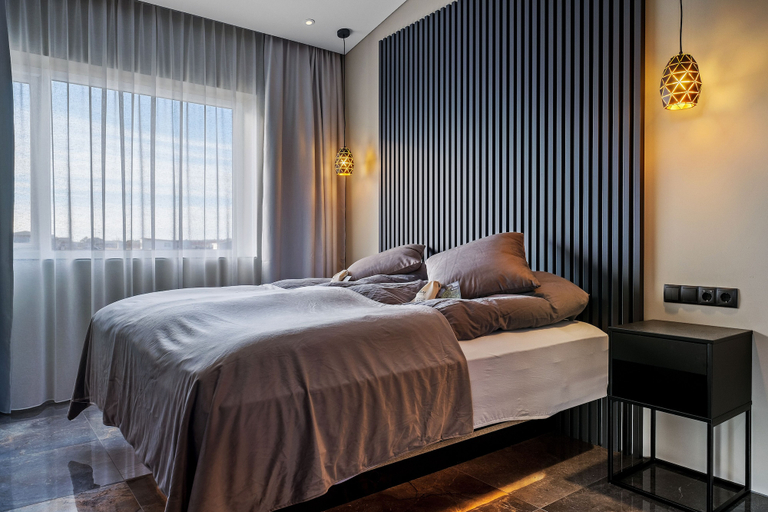 Bedroom 3, Bay View Apartments, Sandgerði