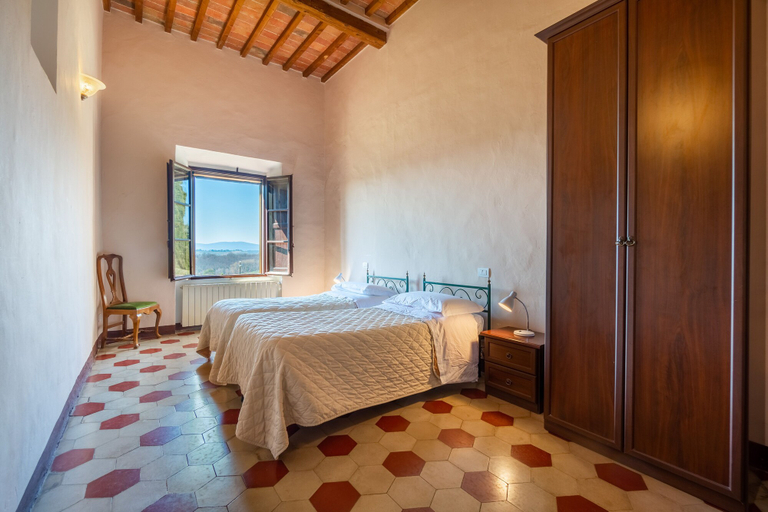 Bedroom 3, La Certosa di Pontignano, Siena