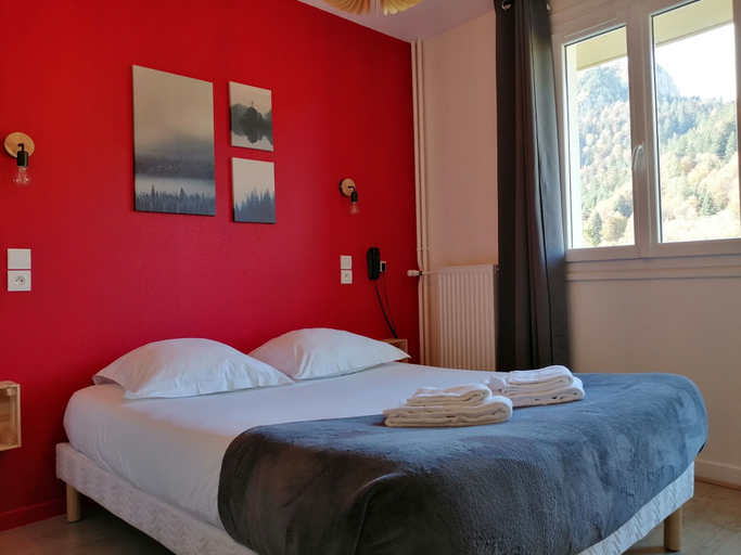 Bedroom 3, Hôtel Les Mouflons, Puy-de-Dôme