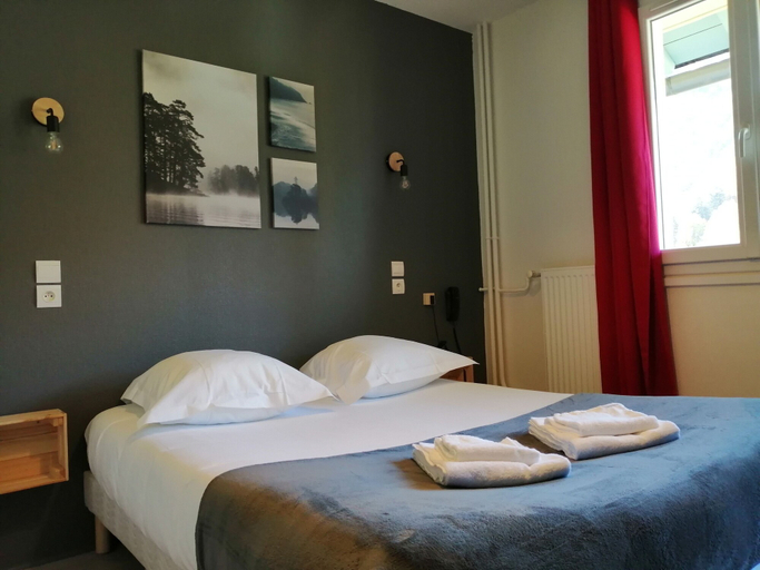 Bedroom 3, Hôtel Les Mouflons, Puy-de-Dôme