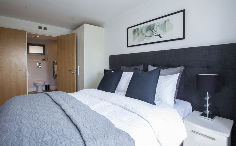Bedroom 3, Belvedere Stratford City Edge Apartments, London