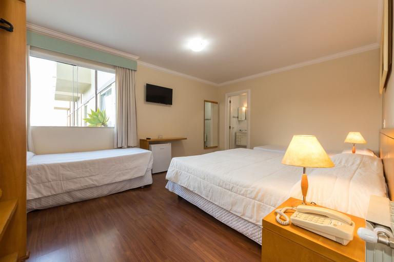 Bedroom 2, Hotel Parque das Flores, Campo Limpo Paulista