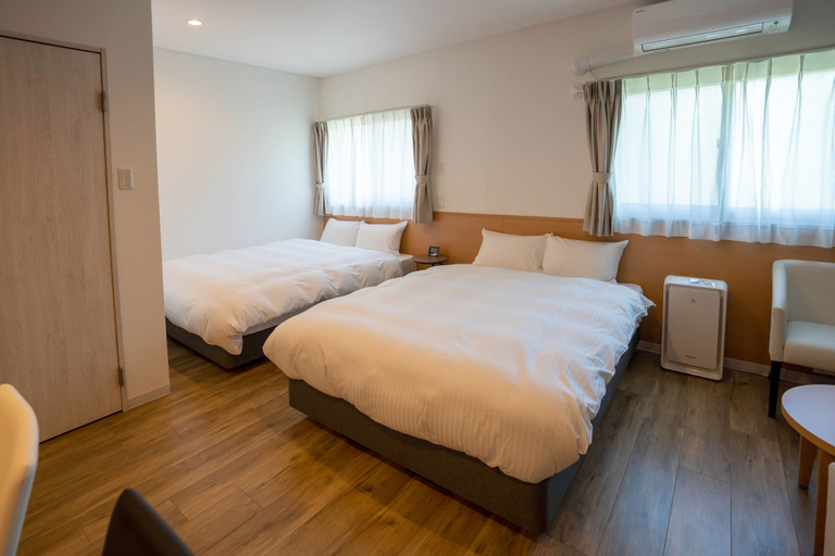 Bedroom 4, HOTEL R9 The Yard Honjo, Kamikawa