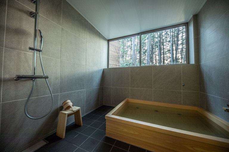 Bathroom 5, Auberge Hidanomori, Takayama