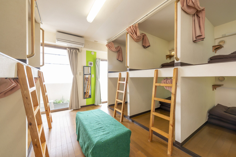 Bedroom 3, Green Guest House Kagoshima - Hostel, Kagoshima