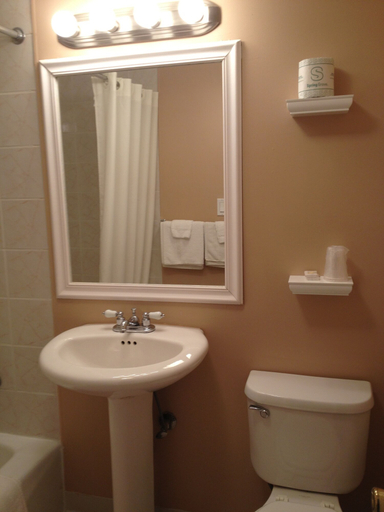 Bathroom 5, Moonlite Motel Niagara Falls, Niagara