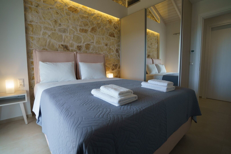 Bedroom 4, ASTRALI STONE VILLAS, Epirus