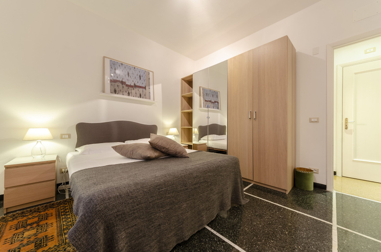 Bedroom 3, JOIVY Family Flat Vicino al Mare a Genova Quinto, Genova