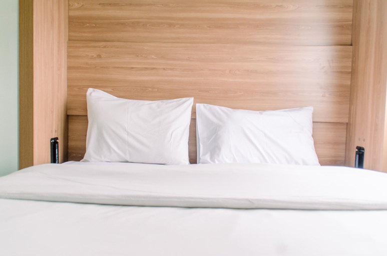 Bedroom 1, Warm And Cozy 2Br At Green Pramuka City Apartment, Central Jakarta