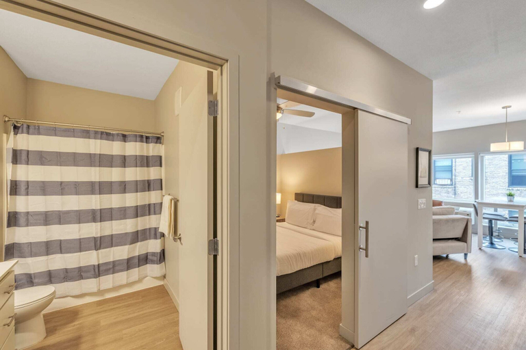 Bedroom 2, Comfortable 1BD Vector Suite With 95 Walkscore, Hennepin
