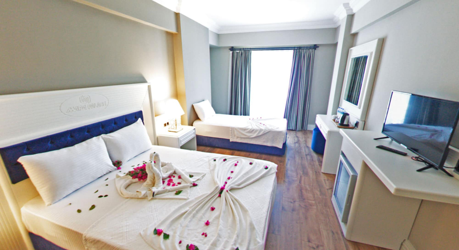 Bedroom 3, Mara Palace Hotel, Fethiye