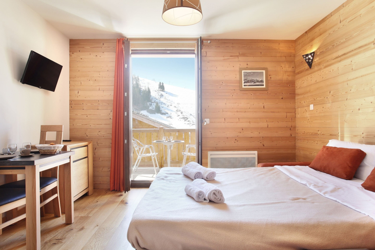 Bedroom 2, Odalys Résidence et Spa Mendi Alde, Haute-Savoie