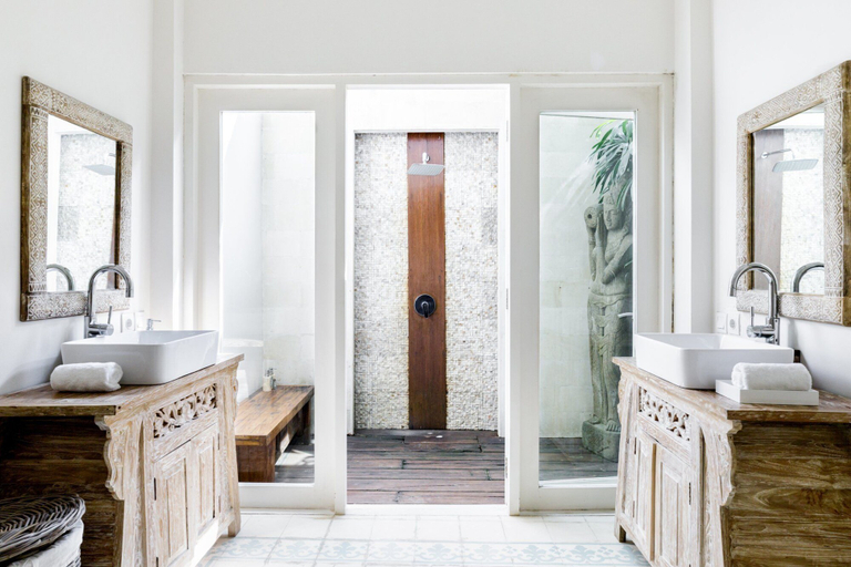 Bathroom 4, Villa Santai, Gianyar