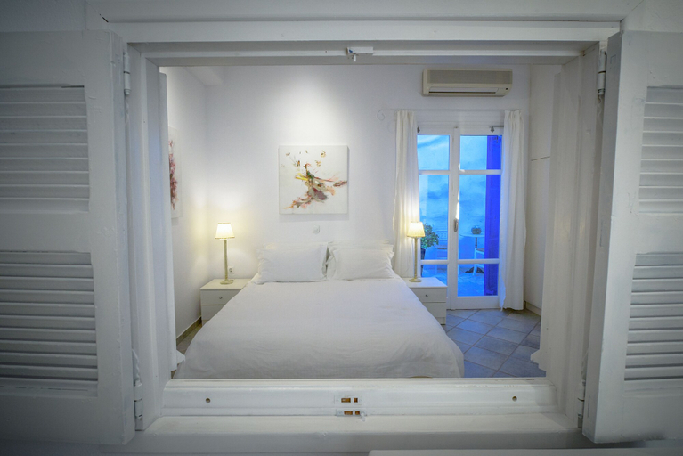 Bedroom 3, Mykonos Art Villas, South Aegean