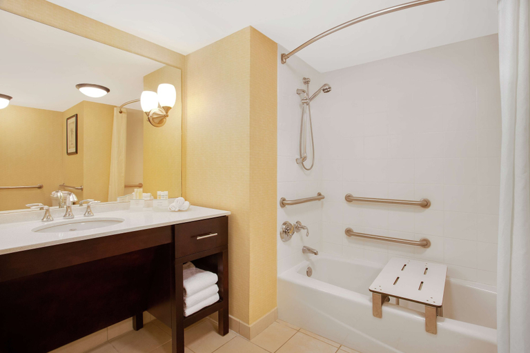 Bathroom 4, Homewood Suites by Hilton Tampa-Brandon, Hillsborough