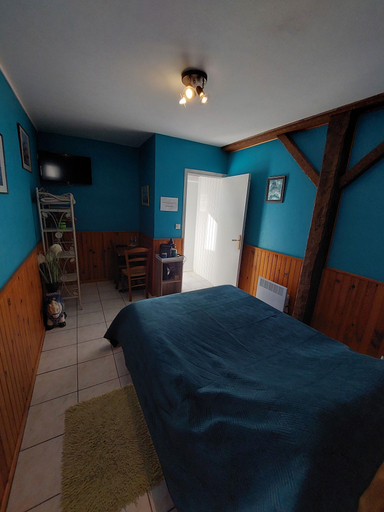 Bedroom 4, Chambres d'hôtes Les Salles, Manche